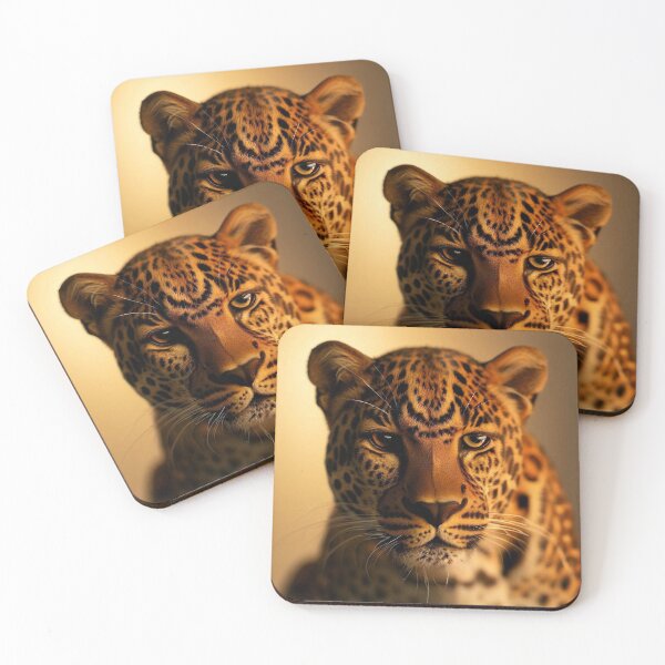 Item preview, Leopard Portrait Photography 4 designed and sold by The Digital Compass.