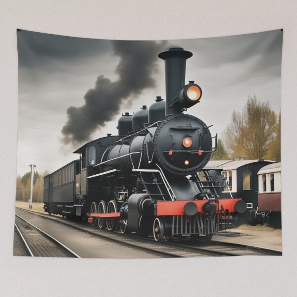 Item preview, A Train With Cars 1 designed and sold by Joseph Hail.