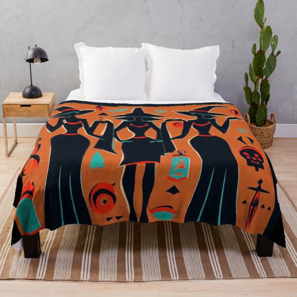 Item preview, Egyptian Witches Halloween 1 designed and sold by CrankyOldDude.