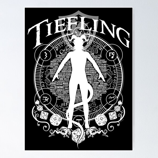 Item preview, Tiefling - White designed and sold by Milmino.