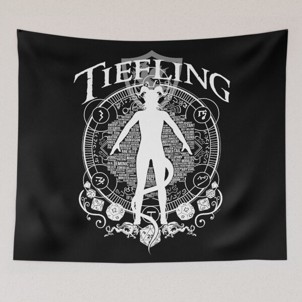 Item preview, Tiefling - White designed and sold by Milmino.