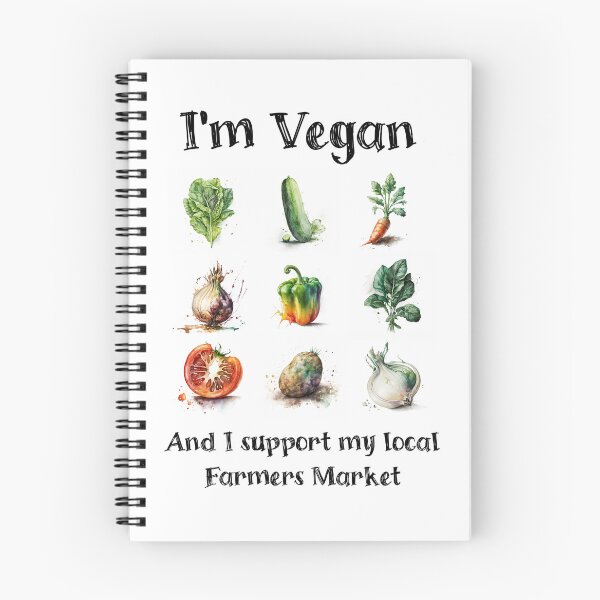 Item preview, Vegan, Vegetarian, I'm Vegan and I support my local Farmers Market designed and sold by All Year Round.