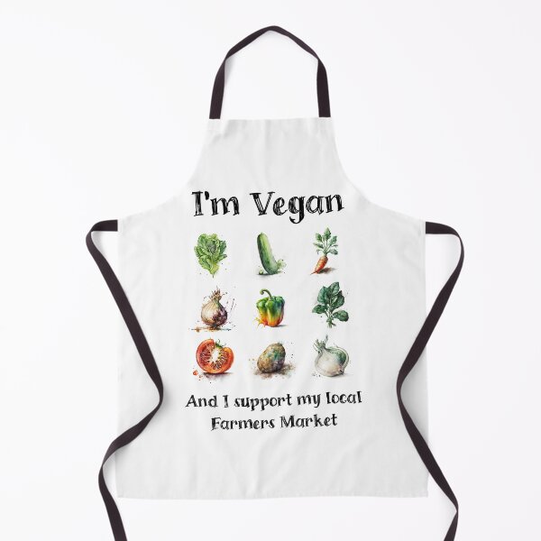 Item preview, Vegan, Vegetarian, I'm Vegan and I support my local Farmers Market designed and sold by All Year Round.