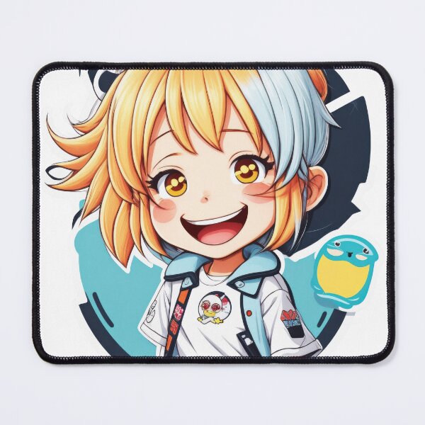 Item preview, Smiling little girl in anime style T-shirt designed and sold by AIPICCRAFT.