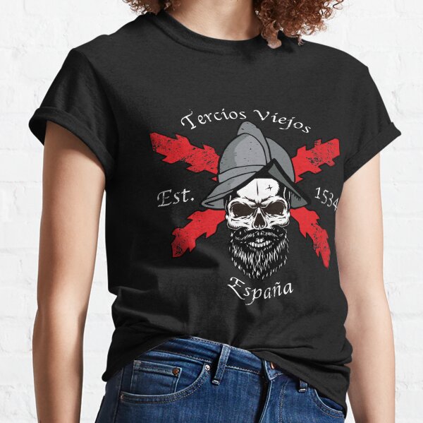 TERCIOS DE ESPAÑA/ diseño oscuro Camiseta clásica