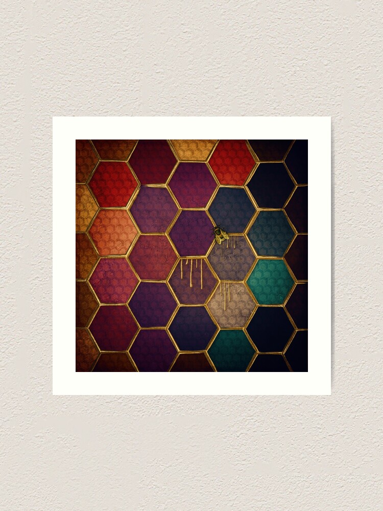 Alternate view of Nectar and Bees Art Print