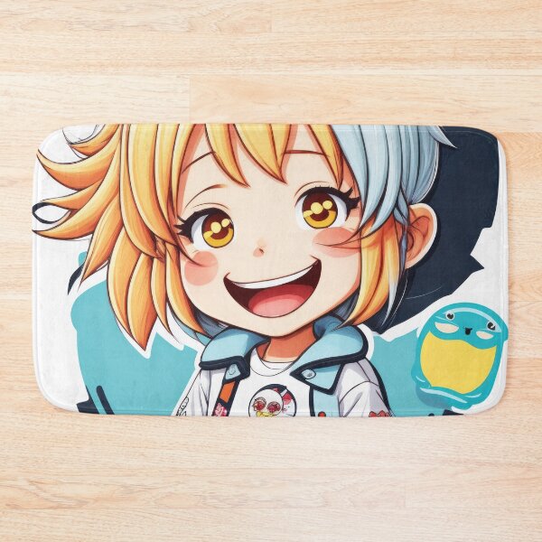 Item preview, Smiling little girl in anime style T-shirt designed and sold by AIPICCRAFT.