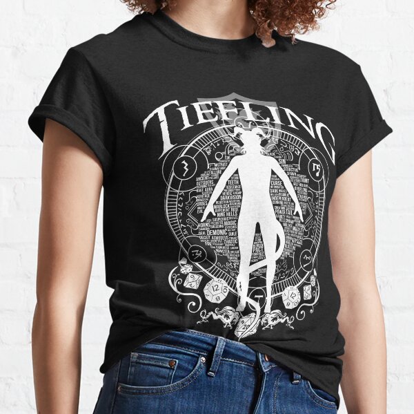 Tiefling - White Classic T-Shirt