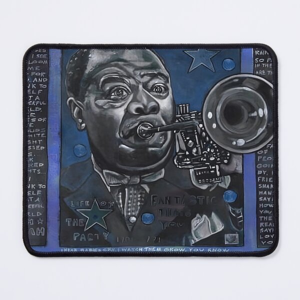 Item preview, Louis Armstrong Satchmo designed and sold by Sylvanny.