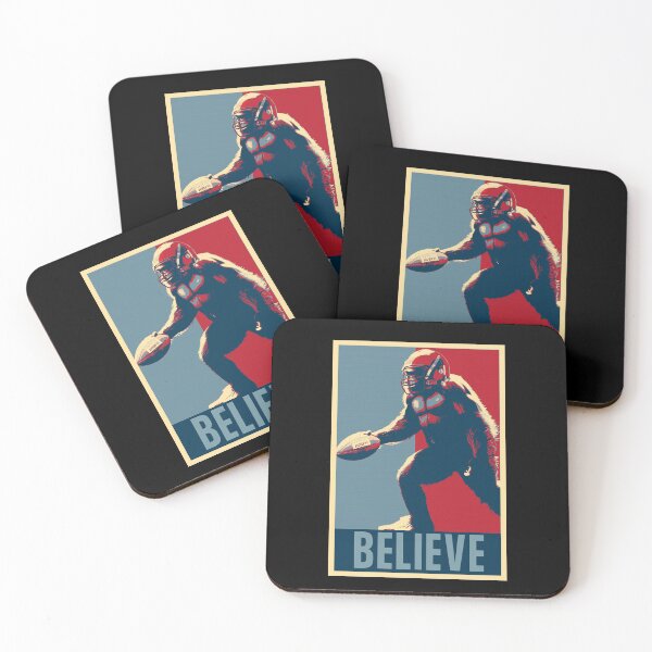 Item preview, Bigfoot Football Player Believe  designed and sold by TrueArtsStore.