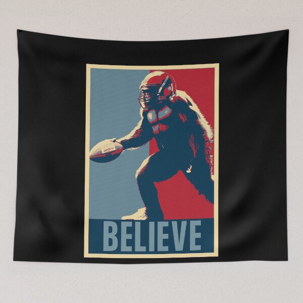Item preview, Bigfoot Football Player Believe  designed and sold by TrueArtsStore.