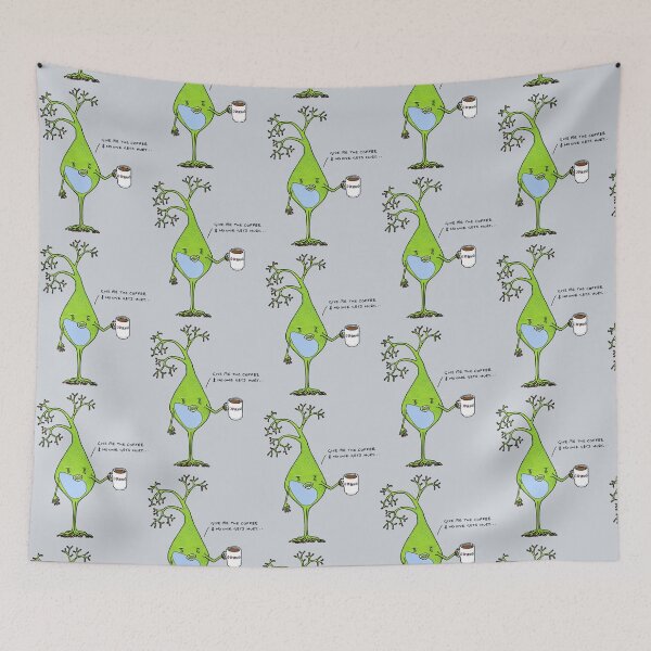 Item preview, Caffeinated neuron designed and sold by Moonbloodmoon.