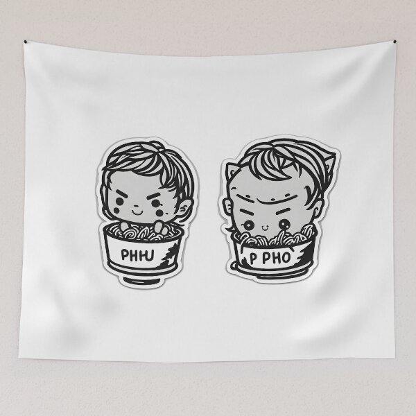 Item preview, Pho-tastic Wordplay: Playful Pho Puns Collection designed and sold by FashionRex.