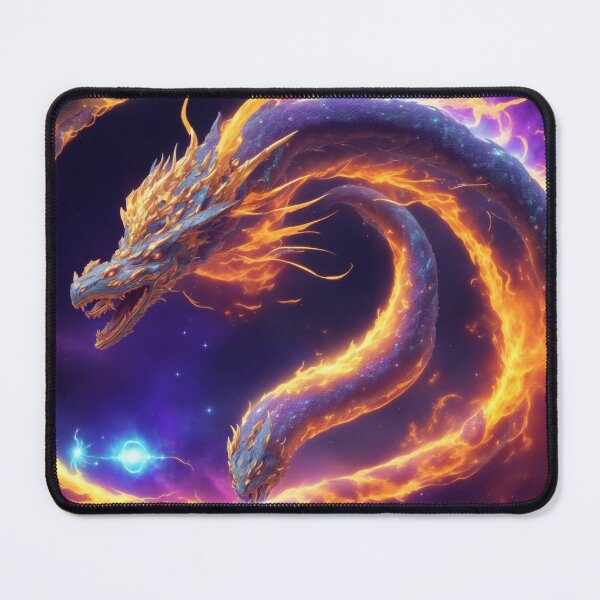 Item preview, Cosmic Serpent: Unleashing Celestial Fury in a Universe of Stars designed and sold by RedArtG09.