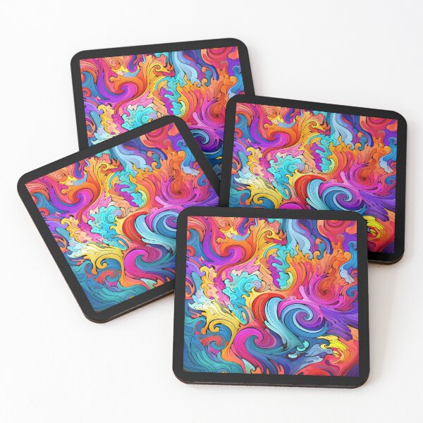 Item preview, Psychedelic pattern designed and sold by Beyond The Veil.