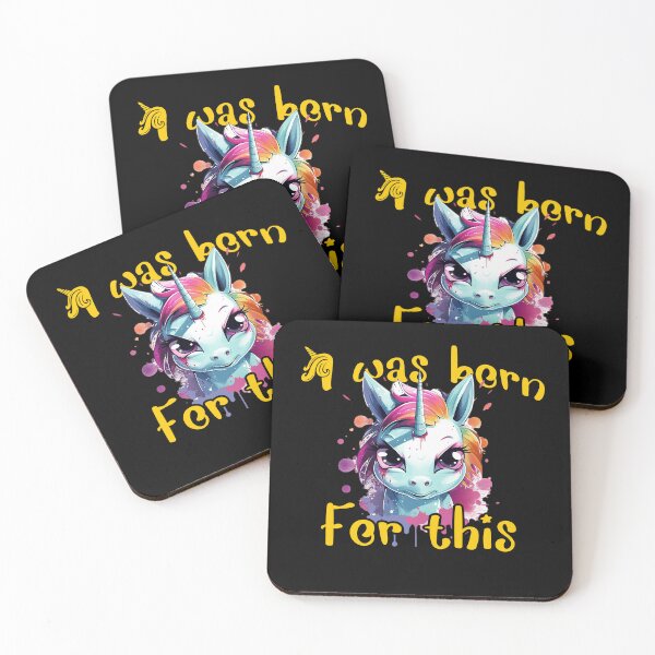 Item preview, Unicorn escapades: I was born for this designed and sold by darkfantasy-atk.
