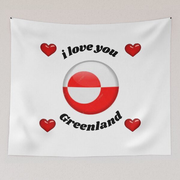 Item preview, flag greenland designed and sold by CARANIACLS.