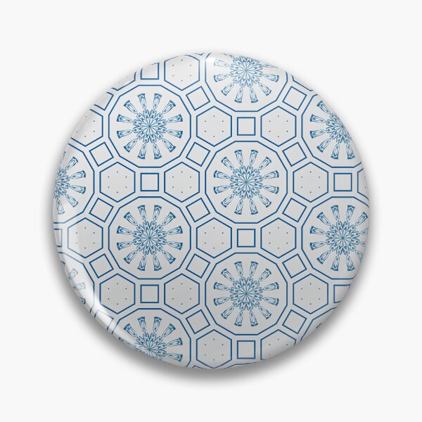 Item preview, Persian tiles,blue tiles,Moroccan,circles,geometric shapes  designed and sold by MariaMarinova.
