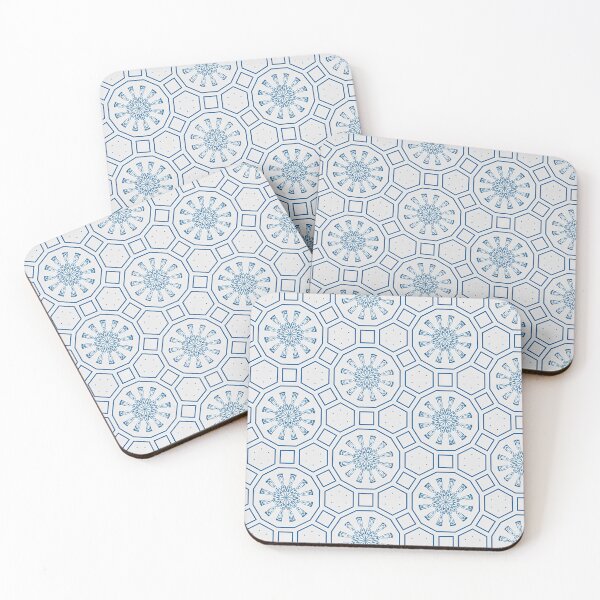 Item preview, Persian tiles,blue tiles,Moroccan,circles,geometric shapes  designed and sold by MariaMarinova.