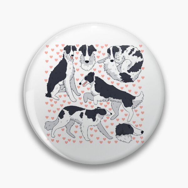 Item preview, Cute Borzoi dog pattern  designed and sold by Yaragold.