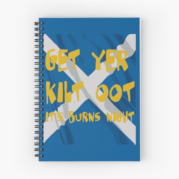 Item preview, Get Yer Kilt Oot Its Burns Night Text With Saltire  designed and sold by taiche.