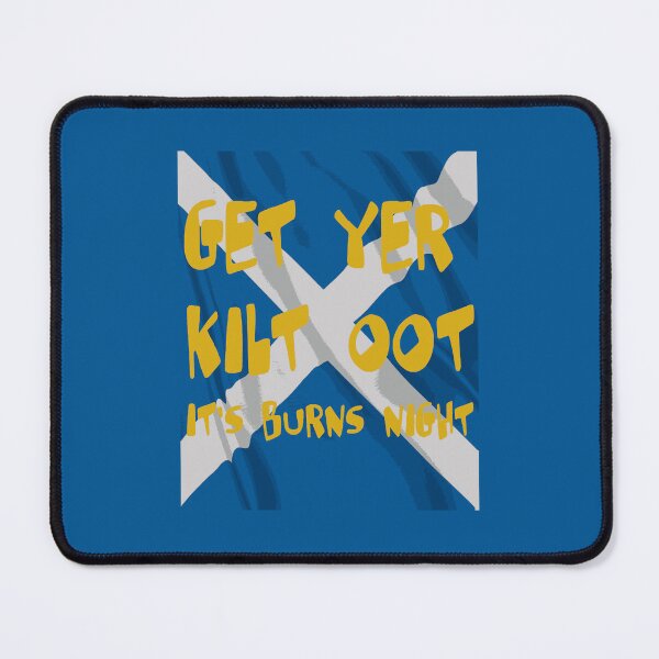 Item preview, Get Yer Kilt Oot Its Burns Night Text With Saltire designed and sold by taiche.