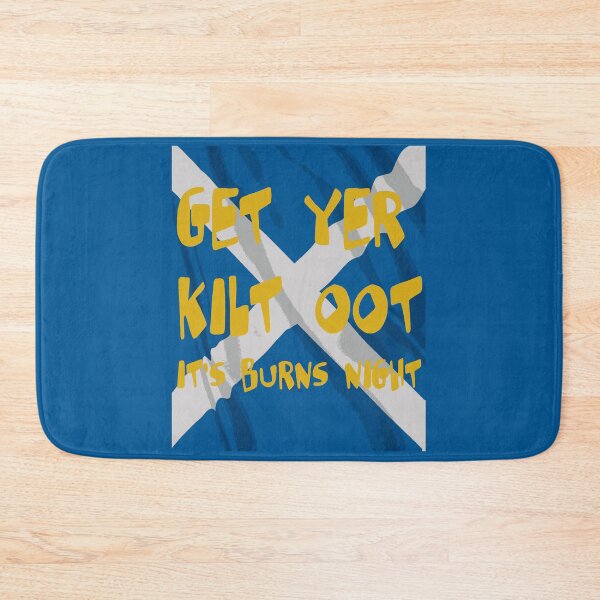 Item preview, Get Yer Kilt Oot Its Burns Night Text With Saltire  designed and sold by taiche.