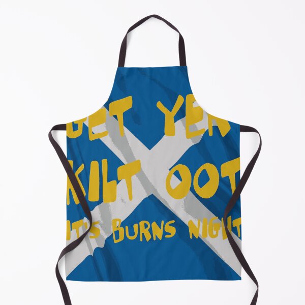 Item preview, Get Yer Kilt Oot Its Burns Night Text With Saltire designed and sold by taiche.