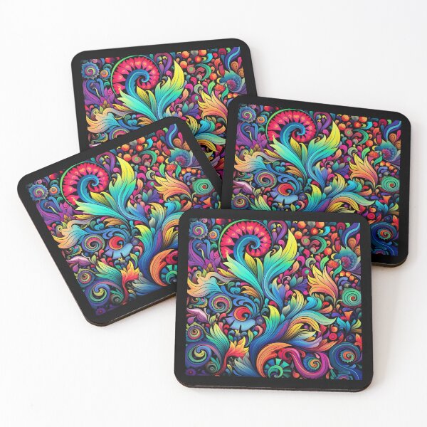 Item preview, Psychedelic pattern designed and sold by Beyond The Veil.