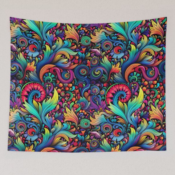 Item preview, Psychedelic pattern designed and sold by Beyond The Veil.