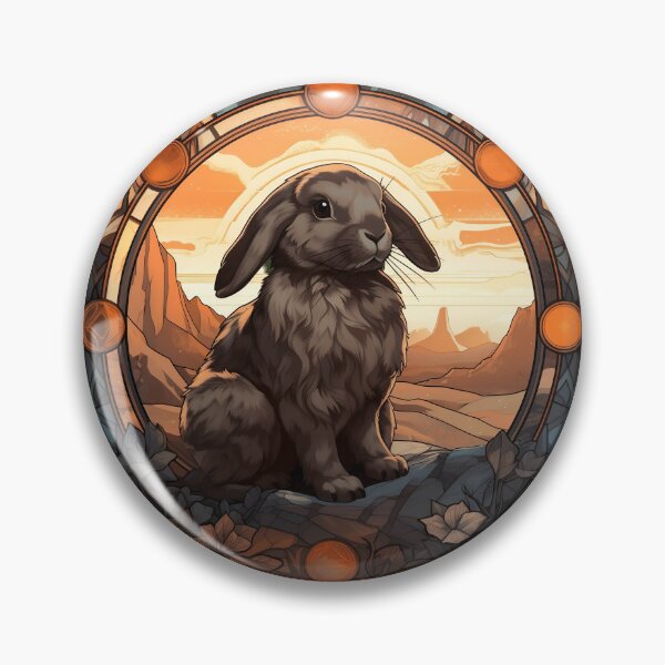 Item preview, Mucha Bunny - Earth designed and sold by MyBunnyverse.