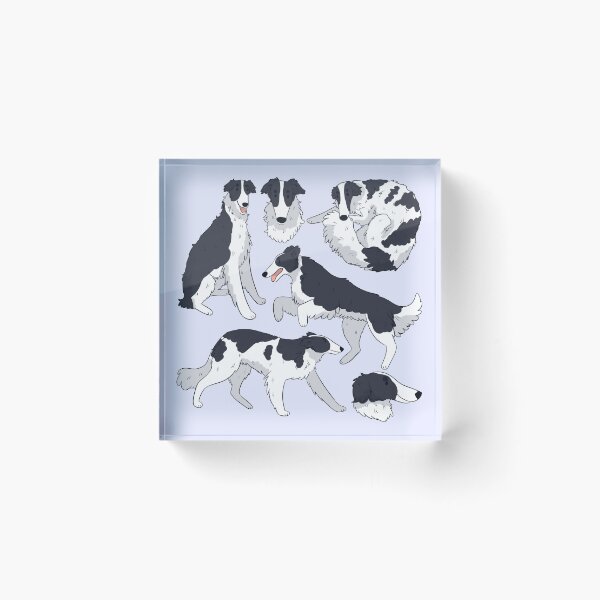 Item preview, Cute Borzoi dog pattern  designed and sold by Yaragold.