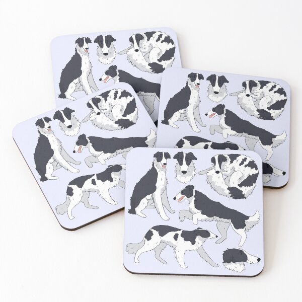 Item preview, Cute Borzoi dog pattern  designed and sold by Yaragold.