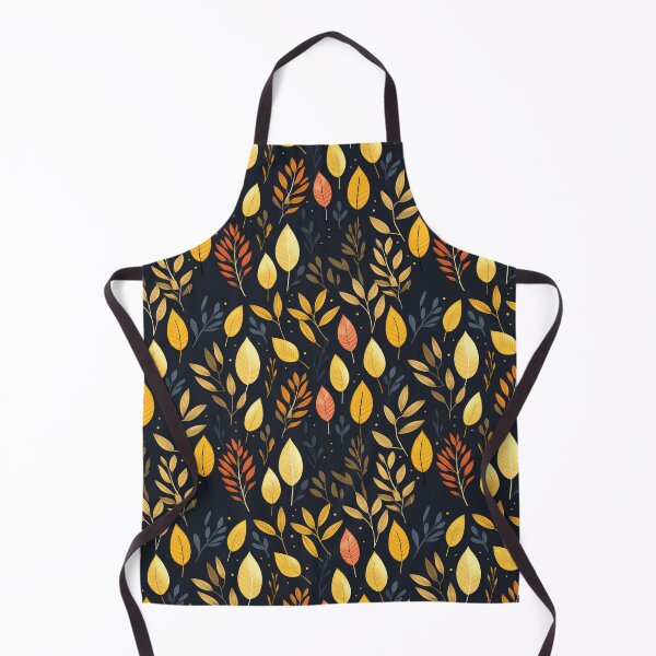 Item preview, Golden Imprints: Autumn Leaves with Warm Hues designed and sold by TheFrenchVegan.