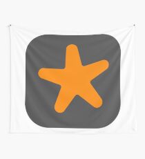 The Chocolate Starfish Wall Tapestry