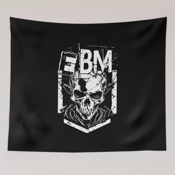 Item preview, EBM Skull designed and sold by einmal-art.