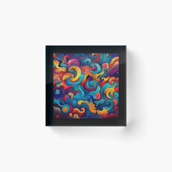 Item preview, Psychedelic pattern designed and sold by Beyond The Veil.