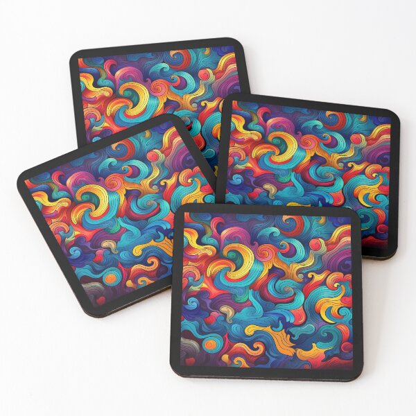 Item preview, Psychedelic pattern designed and sold by Beyond The Veil.
