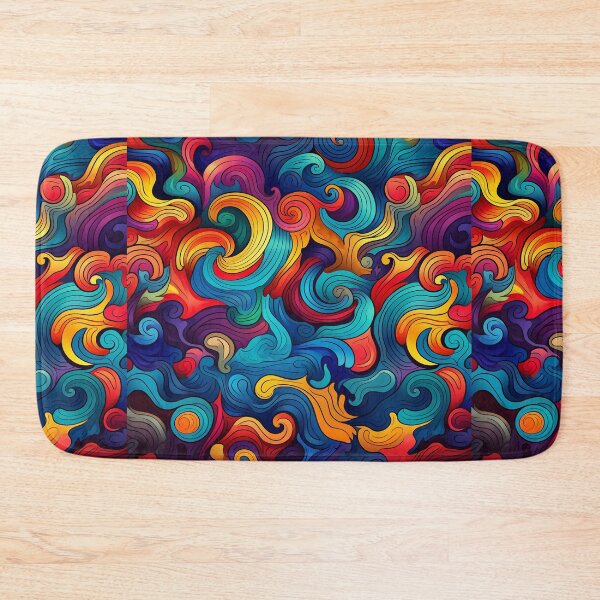 Item preview, Psychedelic pattern designed and sold by Beyond The Veil.