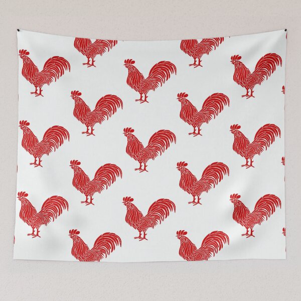 Item preview, Red Graphic of a Rooster Active  designed and sold by ElianTromp.