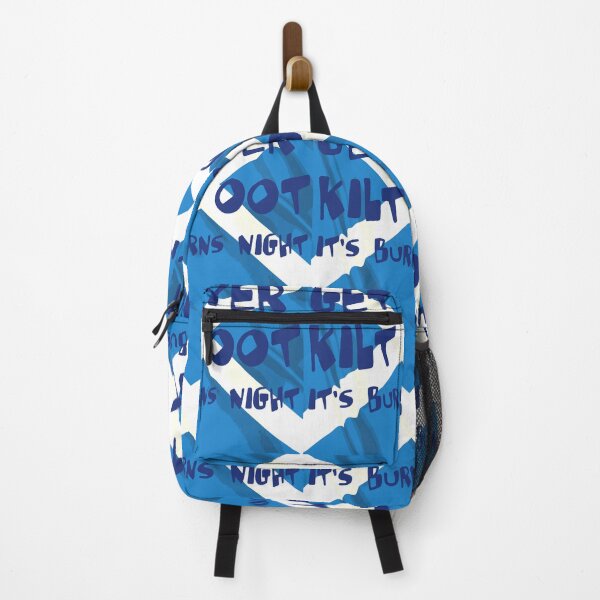 Item preview, Get Yer Kilt Oot Its Burns Night Blue Text With Saltire  designed and sold by taiche.