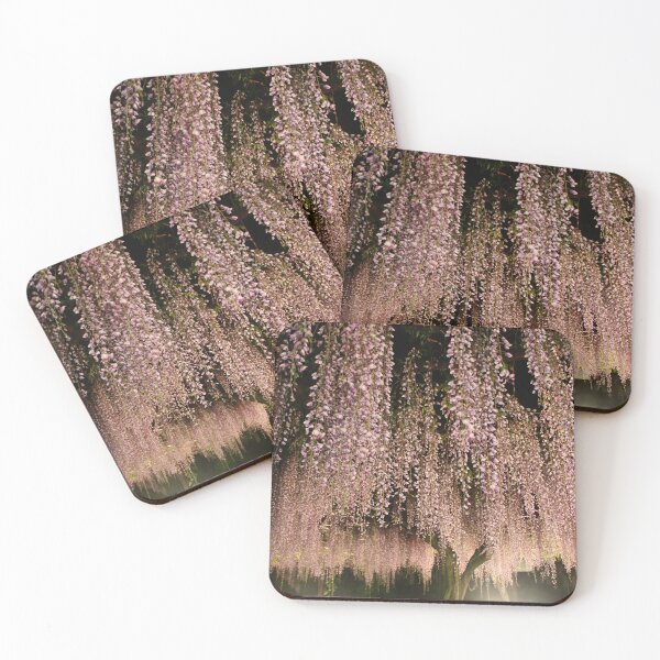 Item preview, Blushing Wisteria Willow: Merging Purple and Pink Harmonies - highres photo designed and sold by EmeraldeaArt.