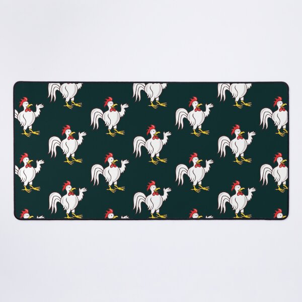 Item preview, Rooster Cockerel Waving Hello Cartoon designed and sold by ElianTromp.