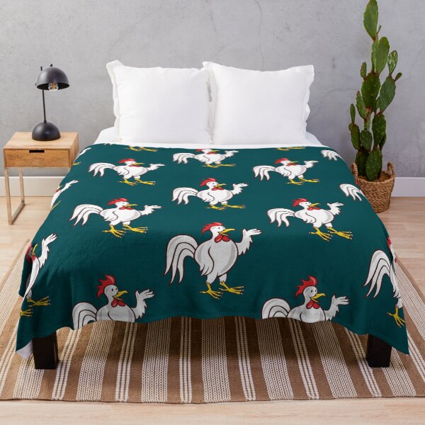 Item preview, Rooster Cockerel Waving Hello Cartoon designed and sold by ElianTromp.