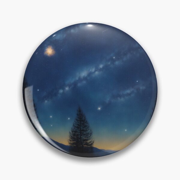 Item preview, Night's Whispers: Stylized Starry Sky with a Shooting Star designed and sold by RedArtG09.