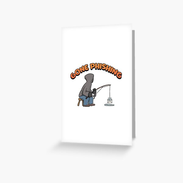 Gone Phishing Hacking Computer Hacker Gift | Sticker