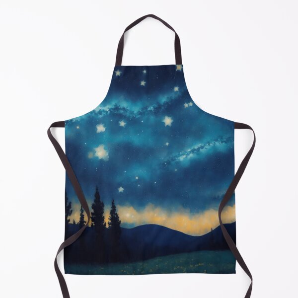 Item preview, Celestial Journey: Painting of a Shooting Star in the Starlit Sky designed and sold by RedArtG09.