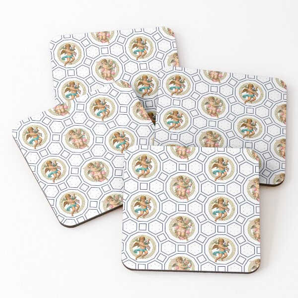 Item preview, Angels,baroque,rococo,circles,geometric shapes  designed and sold by MariaMarinova.