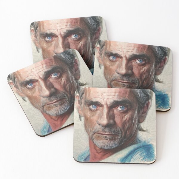 Item preview, portrait of Jeremy Irons designed and sold by bogfl.