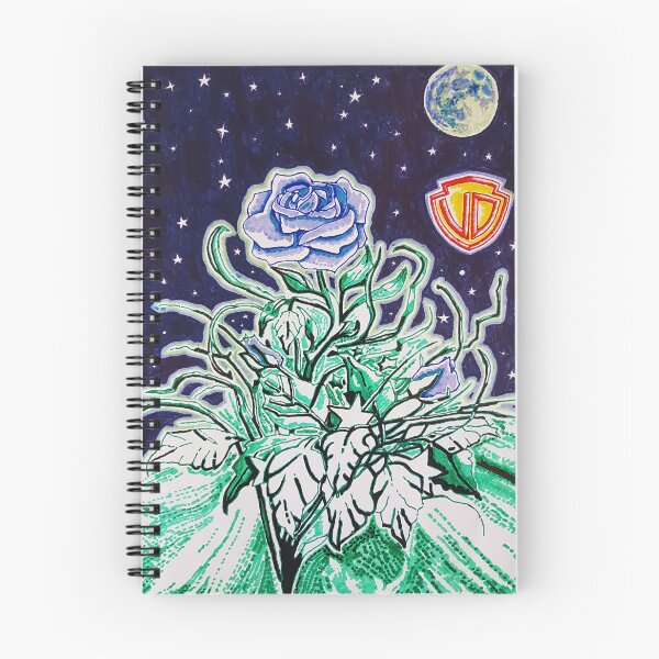Item preview, Blue Moonlight Rose designed and sold by Uzor Dijeh.
